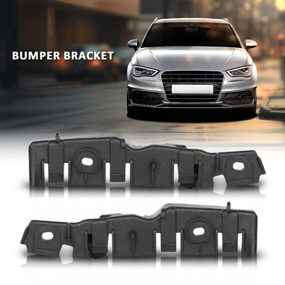 G-PLUS Front Left and Right Bumper Bracket Compatible with Audi A3 2009-2013 8P0807183B, 8P0807184B