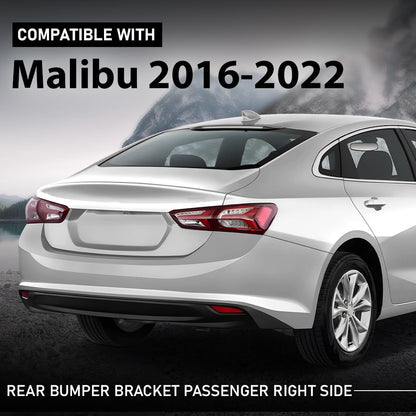 G-PLUS Rear Bumper Bracket Passenger Side Compatible with Chevy Malibu 2016-2023 84137514
