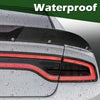 G-PLUS Tail Lights Smoke Rear Precut Tint Vinyl Decal Compatible with 2015-2022 Dodge Charger,A Pair
