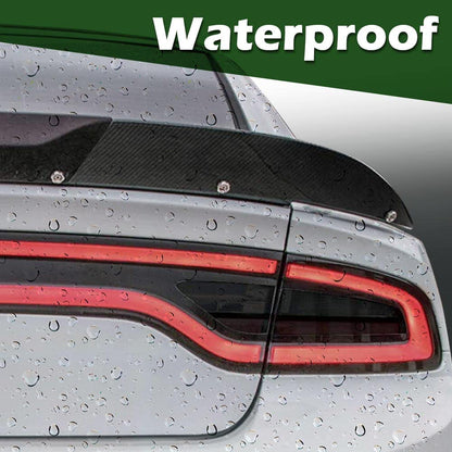 G-PLUS Tail Lights Smoke Rear Precut Tint Vinyl Decal Compatible with 2015-2022 Dodge Charger,A Pair