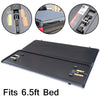 G-PLUS Tri Hard Solid -Fold Tonneau Bed Cover Compatible with 2004-2008 Ford F150 Short 6.5ft
