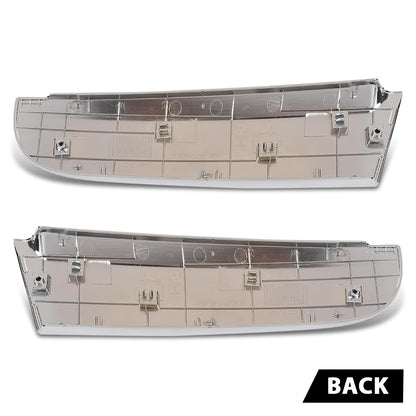 G-PLUS Pair Rear Door C Pillar Molding, Compatible with Kia Sportage 2011-2016, LH Driver & RH Passenger 2PCS, Chrome, 832703W000, 832803W000, 83270-3W000, 83280-3W000