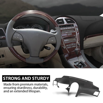 G-PLUS Dash Dashboard Cover Compatible with LX ES350 2007-2012 Black ABS