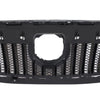 G-PLUS Front Bumper Grille Radiator Gloss Grid Grill Compatible with Buick Envision 2015 2016 2017 Black Mesh Grille