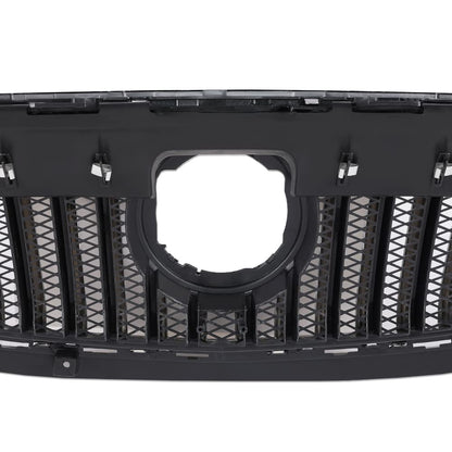 G-PLUS Front Bumper Grille Radiator Gloss Grid Grill Compatible with Buick Envision 2015 2016 2017 Black Mesh Grille