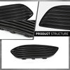 G-PLUS Fog Light Cover Grille Hole Left+Right Compatible with Benz W205 C300 C350e C400 2015-2017,Fit Benz W205 C43 C450 C63 AMG 2016-2017 2058851523