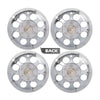 G-PLUS 10" Chrome Wheel Cover Hub Caps Compatible with EZGO Club Car and Yamaha Golf Cart Hubcaps Set of 4