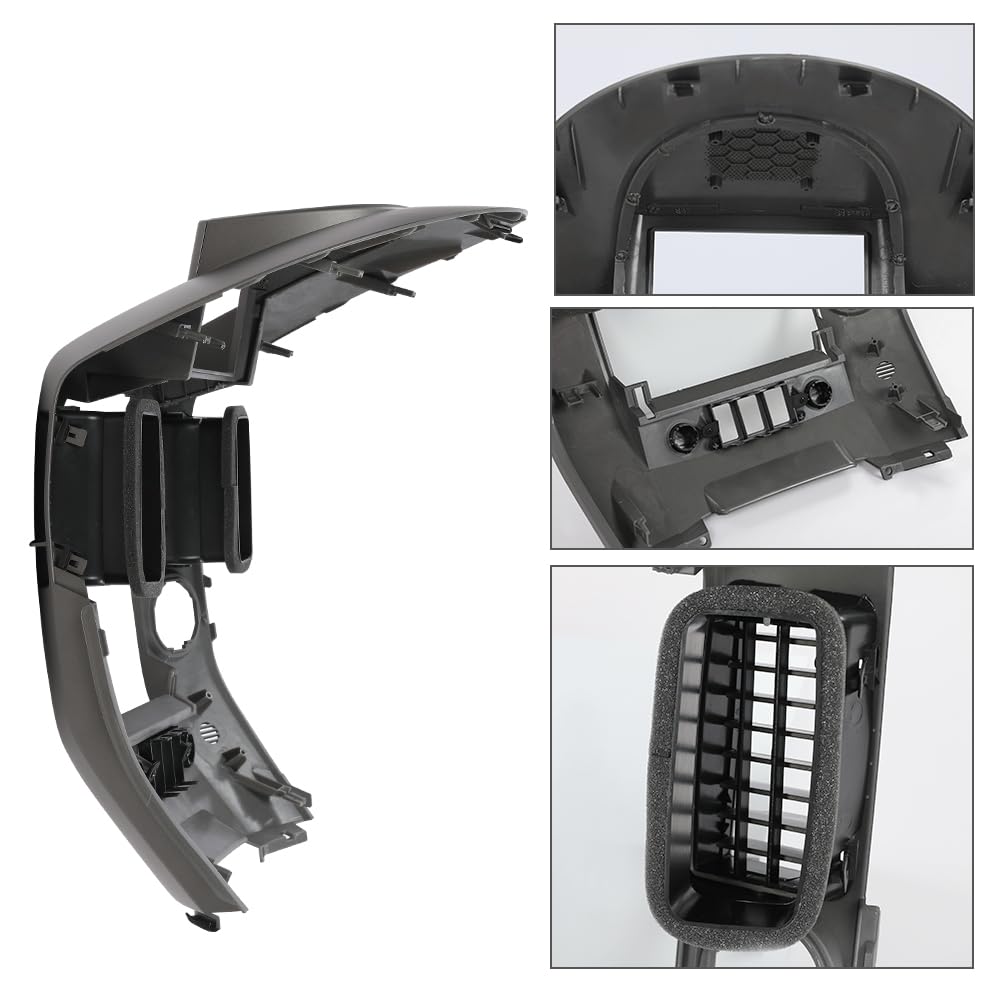 G-PLUS Dash Center Console Panel Lid Bezel w/Center Speaker&Cigarette Lighter Compatible with Nissan Armada SE LE SE 2005-2006/ Pathfinder Armada SE LE 2004/ Titan SE LE XE 2004-2015