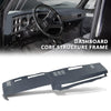 G-PLUS TPE Dash Cover Dashboard Compatible with GMC Chevy Full Size Pickup 1981-1987,Fit GMC Chevy SUV 1981-1991 Dark Blue