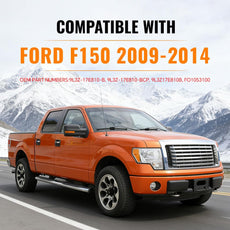 G-PLUS Front Bumper Guards 2PCS for Ford F150 2009-2014 Side View