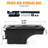 G-PLUS Lockable Truck Bed Storage Toolbox Driver and Passenger Side Compatible with Dodge Ram 1500 2500 3500 2002-2018