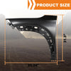 G-PLUS Front Left Driver Side Fender Compatible with Chevy Trailblazer 2021-2026 42733028 Black