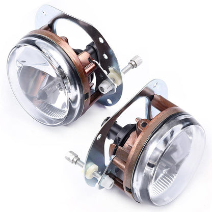 G-PLUS Clear Lens Front Bumper Fog Lights, Compatible with Benz C CLASS 2008-2011/Fit Benz CL CLASS 2008-2014/Fit Benz SL CLASS 2009-2012/Fit Benz ML CLASS 2008-2011/Fit Benz R CLASS 2006-2010