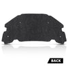 G-PLUS Black Hood Insulation Pad 1/2" with Clips Compatible with Pontiac G6 2005 2006 2007 2008 2009 2010