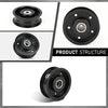 G-PLUS Engine Drive Belt Tensioner & Idler Pulley Serpentine Kit Compatible with Benz GL450 GLK350 ML350 S550 SL550 SLK350 2722021419, 6PK2404, 2722000270, 2722021019
