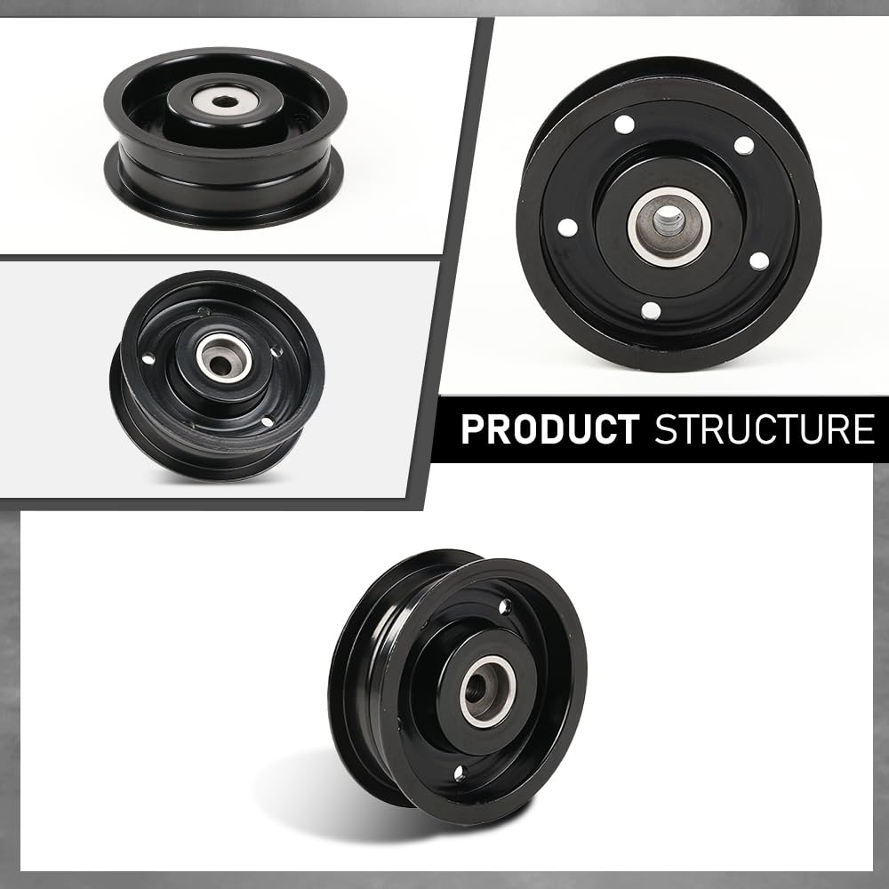 G-PLUS Engine Drive Belt Tensioner & Idler Pulley Serpentine Kit Compatible with Benz GL450 GLK350 ML350 S550 SL550 SLK350 2722021419, 6PK2404, 2722000270, 2722021019