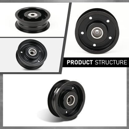 G-PLUS Engine Drive Belt Tensioner & Idler Pulley Serpentine Kit Compatible with Benz GL450 GLK350 ML350 S550 SL550 SLK350 2722021419, 6PK2404, 2722000270, 2722021019