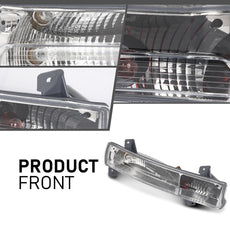 G-PLUS Bumper Parking Lights Pair for Jeep Compass 2017-2021 Clear Lens Product Specifications