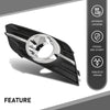 G-PLUS Front Left Driver Bumper Insert Fog Light Bezel Trim Compatible with Buick Encore 2013 2014 2015 2016 GM1038172, 95470236 Chrome Black