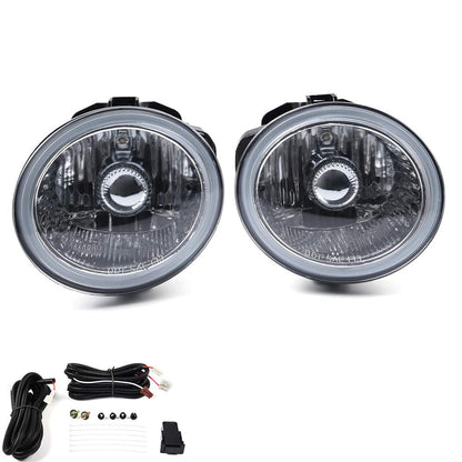 G-PLUS Front Bumper Fog Lights Compatible with Nissan Altima 2002-2004/ Nissan Murano 2003-2005/ Infiniti FX35 FX45 2003-2006 Driving Fog Lamp Accessories NI2593111, NI259211