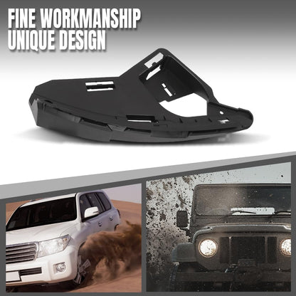 G-PLUS Headlight Holder Bracket Passenger Right Side Compatible with Volvo XC60 2009 2010 2011 2012 2013 30763434 Black