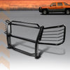 G-PLUS Bumper Grille Grill Brush Guard Compatible with Chevy Avalanche 1500 2002-2006(With Body Cladding) Black
