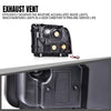 G-PLUS LED DRL BAR Headlight Assembly Compatible with Ford F250 F350 F450 F550 Super Duty 05-07 /Fit Ford Excursion 05 HeadLamps LH & RH Clear lens Black Housing White Reflector FO2503217 6C3Z13008CB