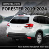 G-PLUS Rear Bumper Reflector Driver Left Side Compatible with Subaru Forester 2019-2024 84551SJ010