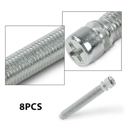 G-PLUS Headlight Adjusters Kit 1-1/2” Screws Springs 8PCS Compatible with Chevy Impala, Biscayne & Belair 1962-1967 Headlight Adjustment Tool