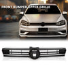 G-PLUS Front Grille Grill Compatible with Volkswagen Golf 2018-2020 5GM853651AFZLL, VW1200176 Black