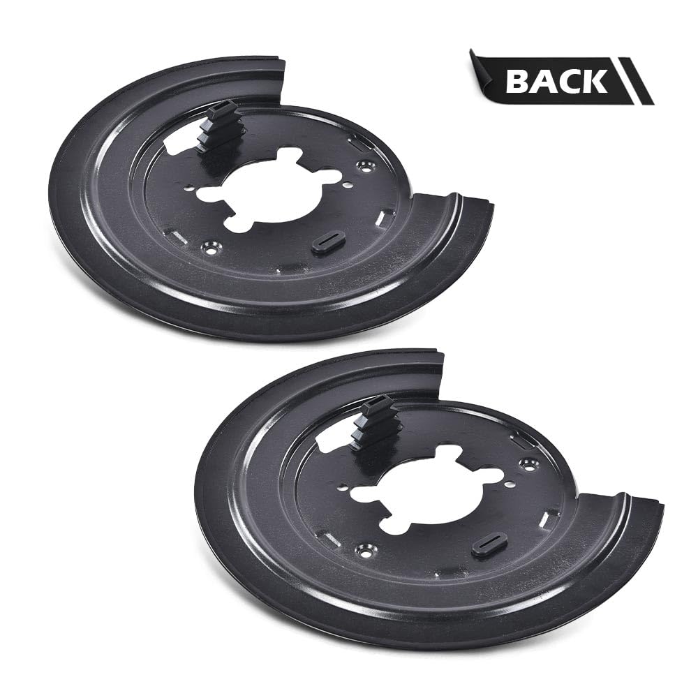 G-PLUS Rear Brake Dust Shield Compatible with Dodge Durango 2004-2005/Fit Dodge Ram 1500 2002-2007 52009967AJ 52113468AD