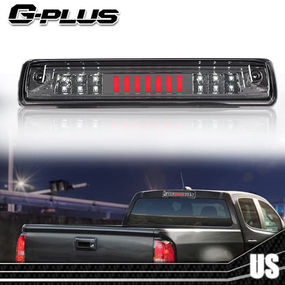 G-PLUS Rear High Mount 3RD Third I Brake Light Stop Tail light Lamp Compatible with 2015-2018 Colorado/Canyon GM25971002 52019397 Rear Cab Roof Tail Center Lamp
