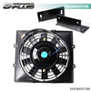 G-PLUS Universal 7" Slim Pull Push Engine Oil Cooler Radiator Cooling Fan 12V 80W Mount Kit,Black 1PCS
