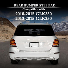 G-PLUS Rear Bumper Step Pad for Benz GLK250 GLK350 2010-2015 Front View
