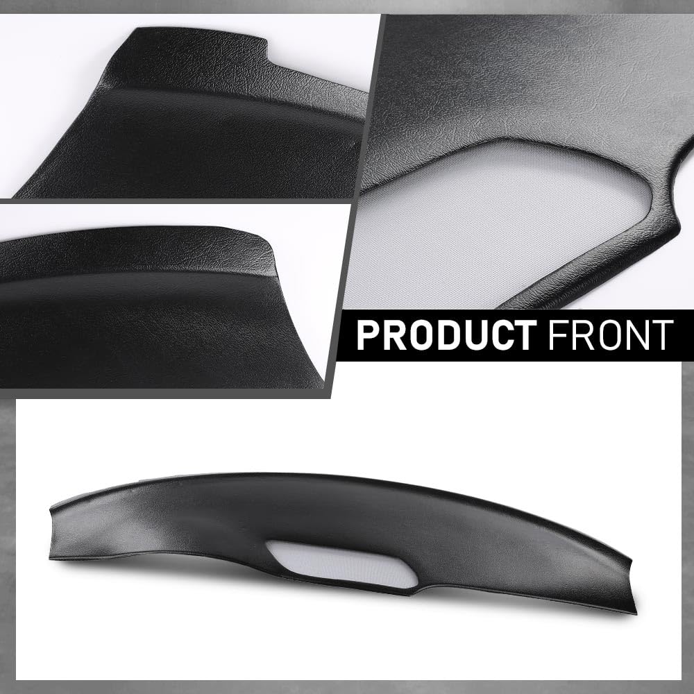 G-PLUS Black Dash Cover Compatible with Pontiac Firebird 1993-1996 18-925-DGR