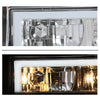G-PLUS LED Halogen Headlights Assembly Fit GMC C1500 K1500 Yukon 94-99/Fit GMC C2500 C3500 K2500 K3500 Suburban 94-00 Driver & Passenger Side Bumper Lamp Headlamps,faros delanteros