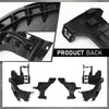 G-PLUS Front Headlight Mount Guide Support Bracket Set Compatible with Audi A5/S5 2012-2016,Compatible with Audi RS 2013-2016 8T0941453B, 8T0941453D, 8T0941454B, 8T0941454D