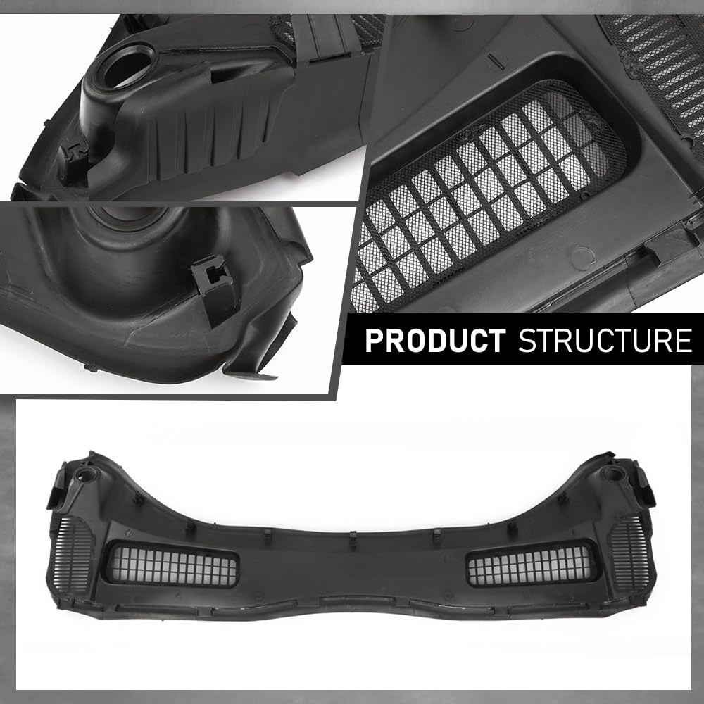 G-PLUS Windshield Wiper Cowl Top Panel, Compatible with Ford Escape 2013-2019, CJ5Z78022A68A, CJ5Z-78022A68-A