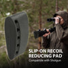 G-PLUS Black Synthetic Latex Rubber Slip-On Recoil Reducing Pad for Shotgun Recoil Pad Large for Gun Stocks