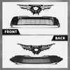 G-PLUS Front Bumper Upper & Lower Grille Black Trim Compatible with Toyota Camry LE XLE 2018-2020 5310106A70
