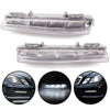 G-PLUS Daytime Running Light Assembly Replacement For Mercedes-Benz W204 S204 W212 R172 C230 C250 C300 C350 E350 E400 E550 Super Bright Fog Driving Lamp w/LED Bulbs Left & Right Side 1 Pair