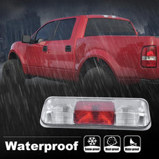 G-PLUS Third Brake Light for Ford F150 2004-2008 Clear Red Lens Front View