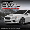 G-PLUS Front Bumper Fog Light Hole Cover Compatible with Subaru WRX 2015-2017,Fit Subaru WRX STI 2015-2017,Fit For Models With Fog Lamps 57731VA010