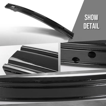 G-PLUS Rear Bumper ReinForcement Steel Compatible with Ford Mustang 2015-2024 FR3Z17906A, FO1106370 Black