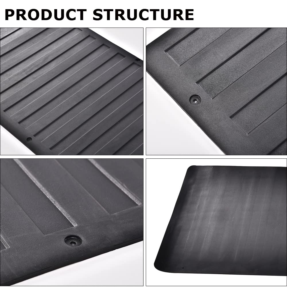 G-PLUS Truck Bed Tailgate Mat Cargo Liner Tailgate Protector Pad Durable Heavy-Duty All-Weather Protection for Your Truck