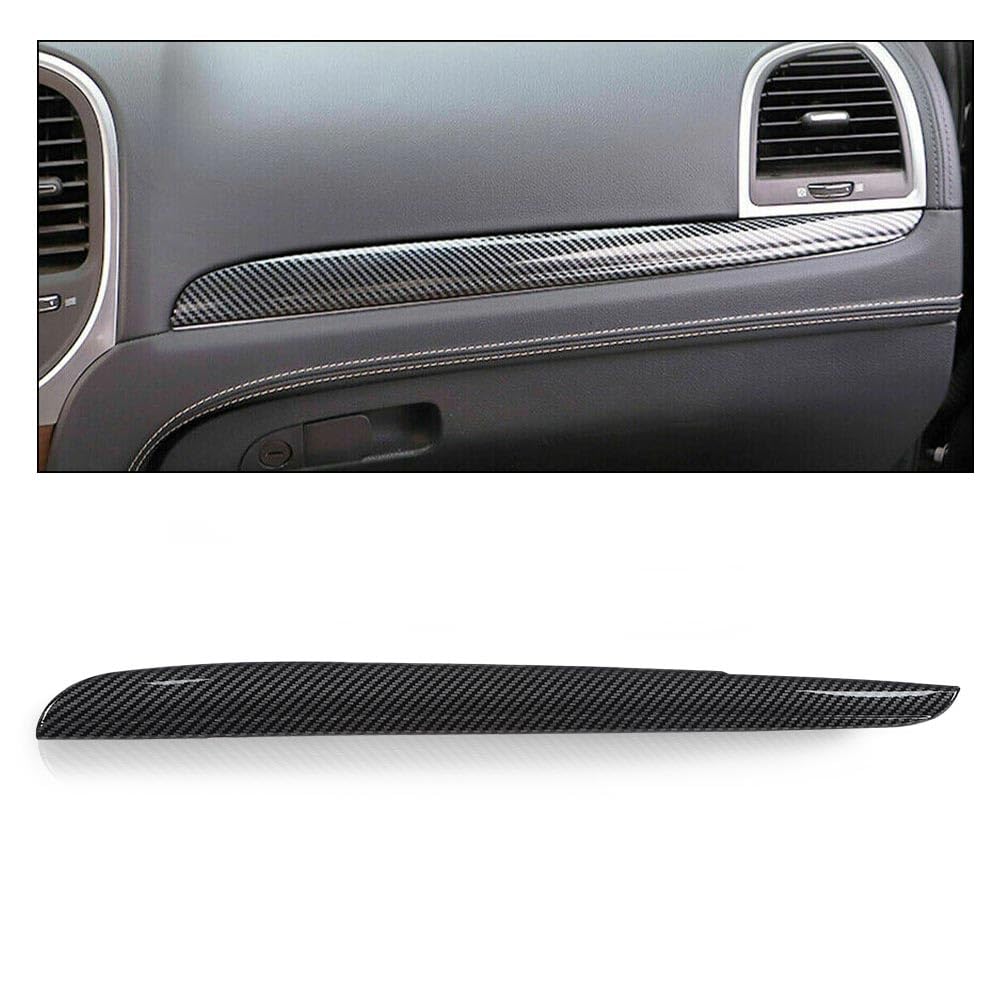 G-PLUS Central Control Dashboard Cover Trim Bezels Compatible with Chrysler 300 2011-2023