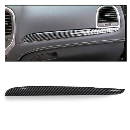 G-PLUS Central Control Dashboard Cover Trim Bezels Compatible with Chrysler 300 2011-2023