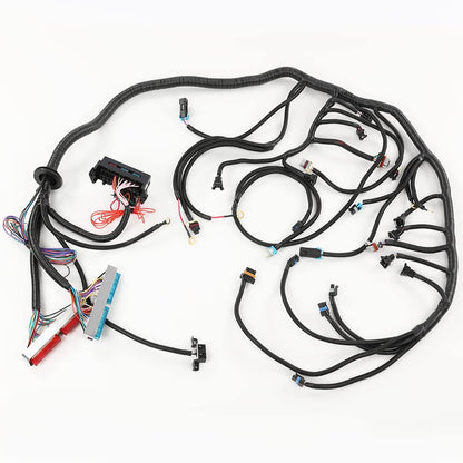G-PLUS Standalone Wiring Harness T56 or Non-Electric Tran Compatible with 1997-2004 Corvette/Cts-V Ls1 / Ls6 Engines (Drive by Cable Only) 4L60E, TH350, TH400