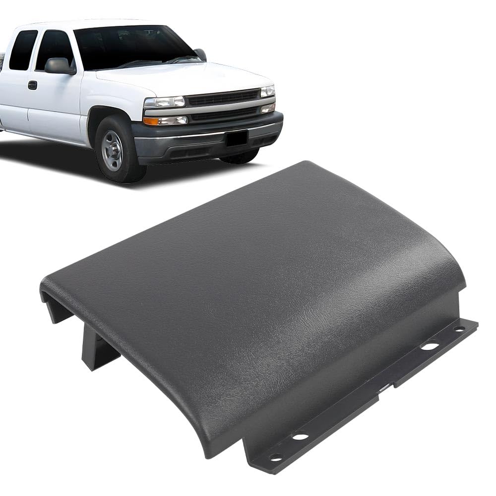 G-PLUS Dash Panel Cup Holder Delete Trim Compatible with 1999-2002 Chevy Silverado Sierra Dark Gray