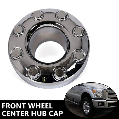 G-PLUS Chrome Wheel Center Hub Cap Compatible with Ford F350 Super Duty 2005-2018 Dually Front 4X4 Open Replaces 5C3Z1130TA